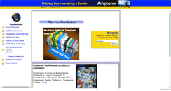 Desktop Screenshot of amphenolmexico.com