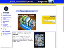 Tablet Screenshot of amphenolmexico.com